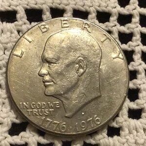 Bicentennial Eisenhower Dollar Coin